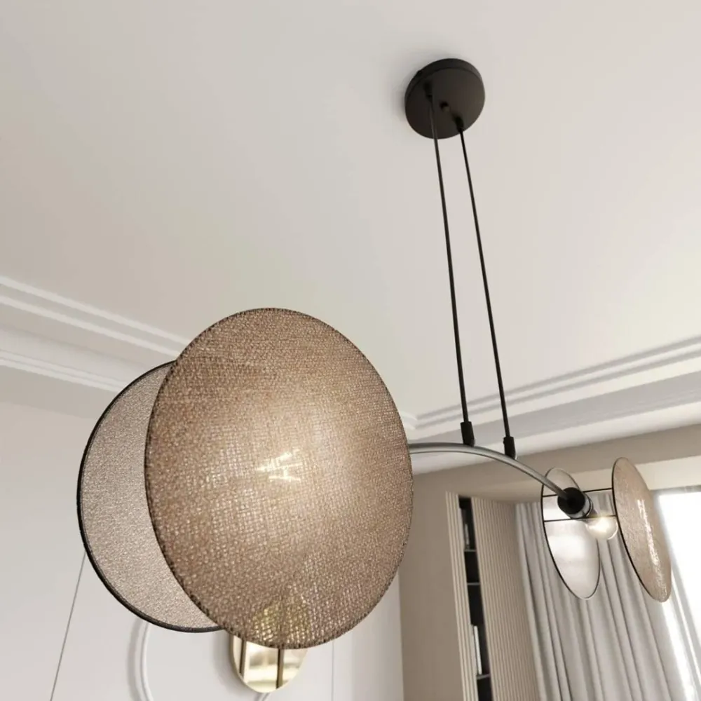 Hanglamp Motif 2-lichts Emibig Lighting