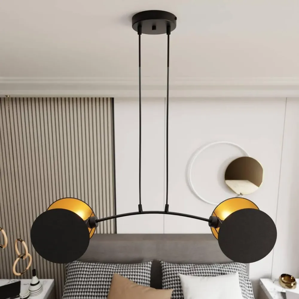 Hanglamp Motif 2-lichts Emibig Lighting