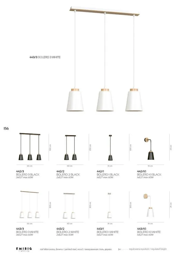 Hanglamp Volare Emibig Lighting