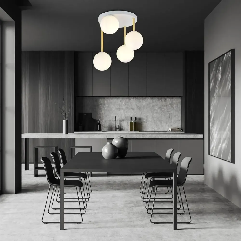 Plafondlamp Dolce 4-lichts Emibig Lighting