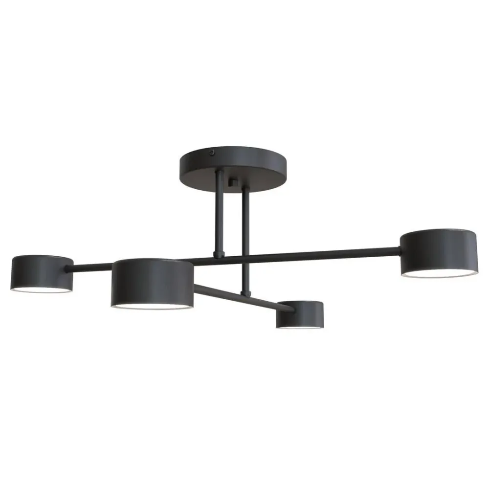Plafondlamp Halo 4-lichts Emibig Lighting