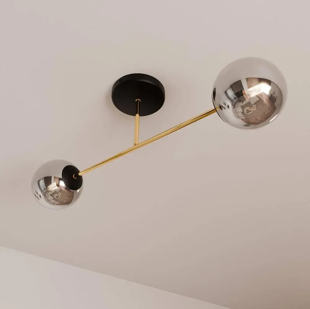 Plafondlamp Magnum 2-lichts Emibig Lighting
