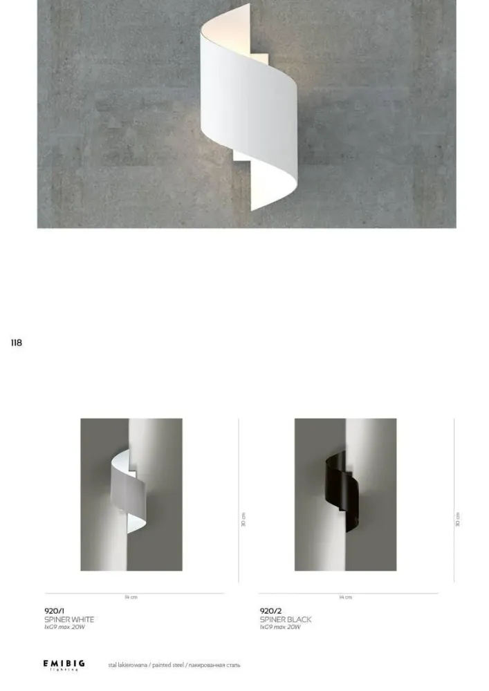 Wandlamp Sinclair Emibig Lighting