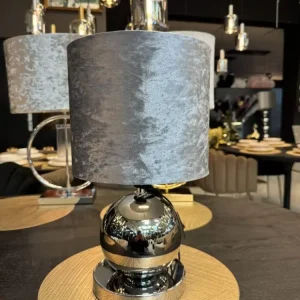 Bollamp Zilver - 1 Bol - Ronde Voet Eric Kuster Style