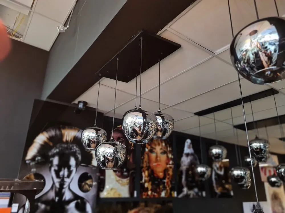 Hanglamp Apples 5 lichts - Smoky Glass Eric Kuster Style