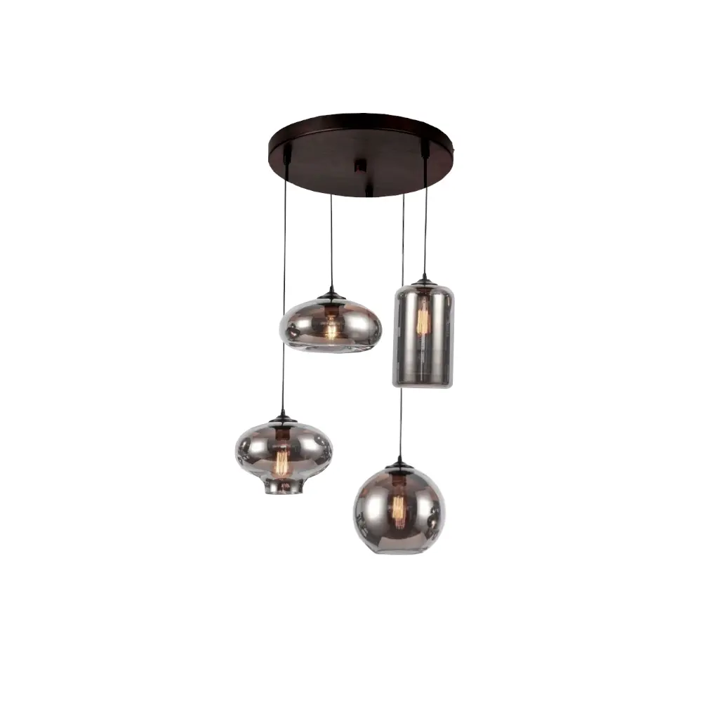 Hanglamp - Remix 4 (Smoking Glass) Eric Kuster Style