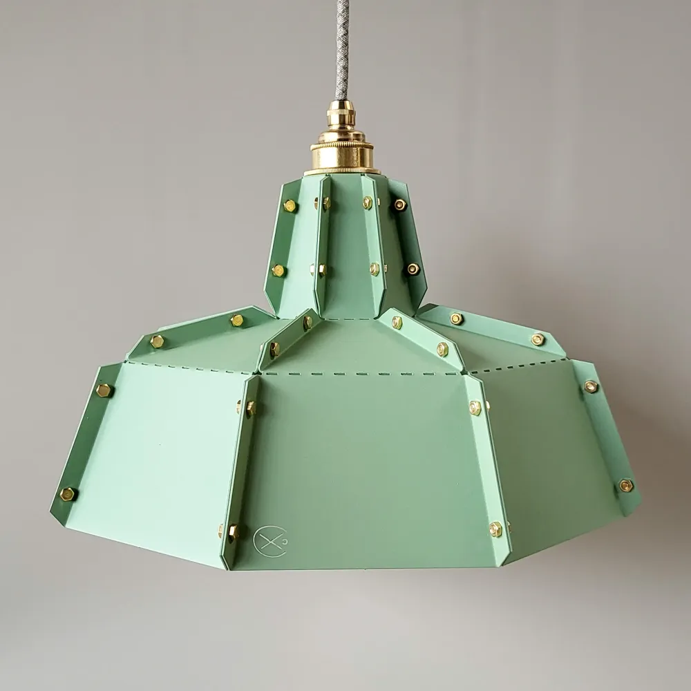 Fabricado hanglamp Hanglampie - groen - diameter 36 cm – hoogte 26 cm