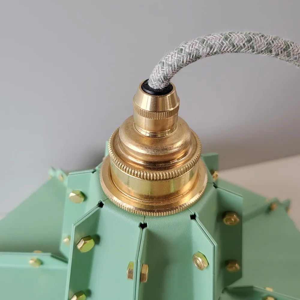 Fabricado hanglamp Hanglampie - groen - diameter 36 cm – hoogte 26 cm