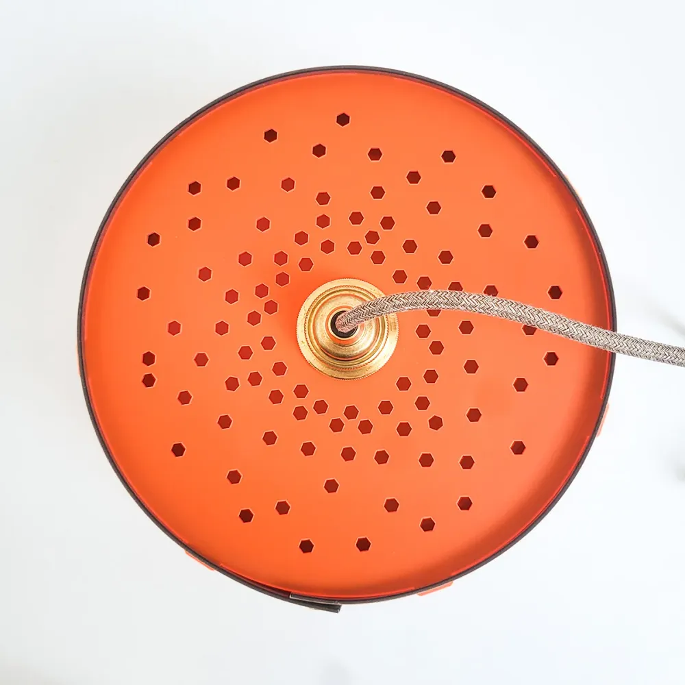 Fabricado Natuurlijk Hanglampie - Lila - diameter 34 cm x hoogte 26 cm