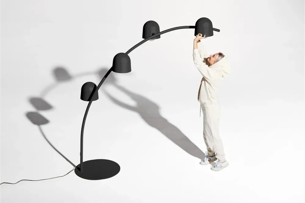 Fatboy Big Lebow vloerlamp Anthracite