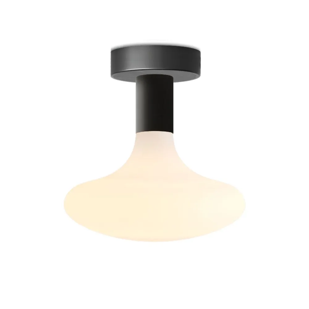Fermaluce metalen lamp met Idra lichtbron - Zwart