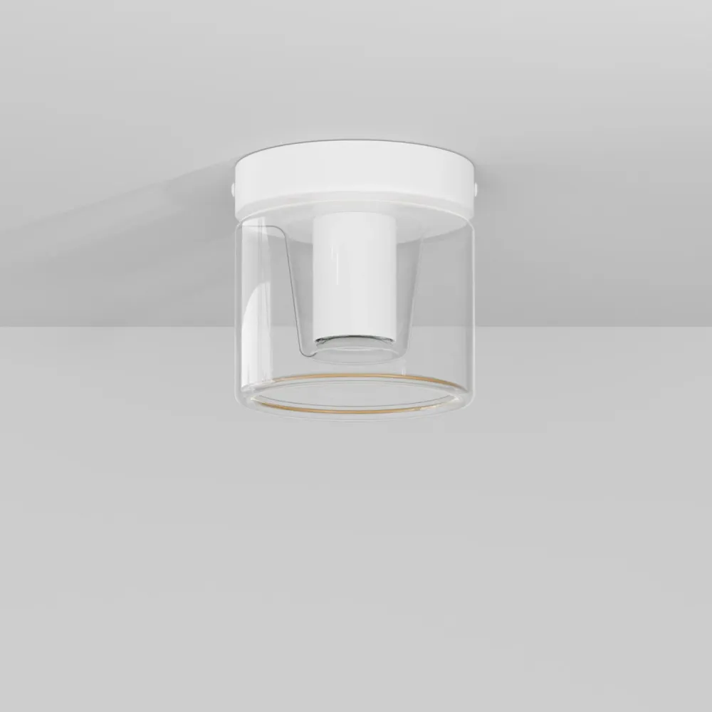 Fermaluce wandlamp Mat wit met G03 lamp