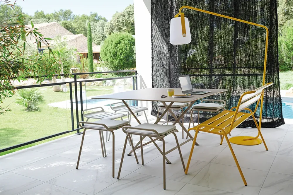 Fermob Balad Offset vloerlamp voet Honey