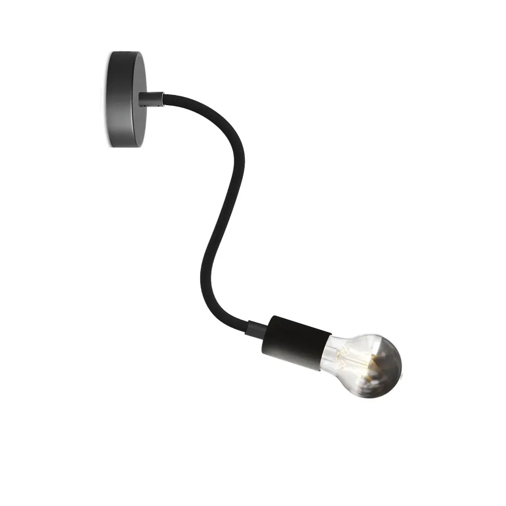 Flex 30 lamp met Goccia lichtbron - Zwart