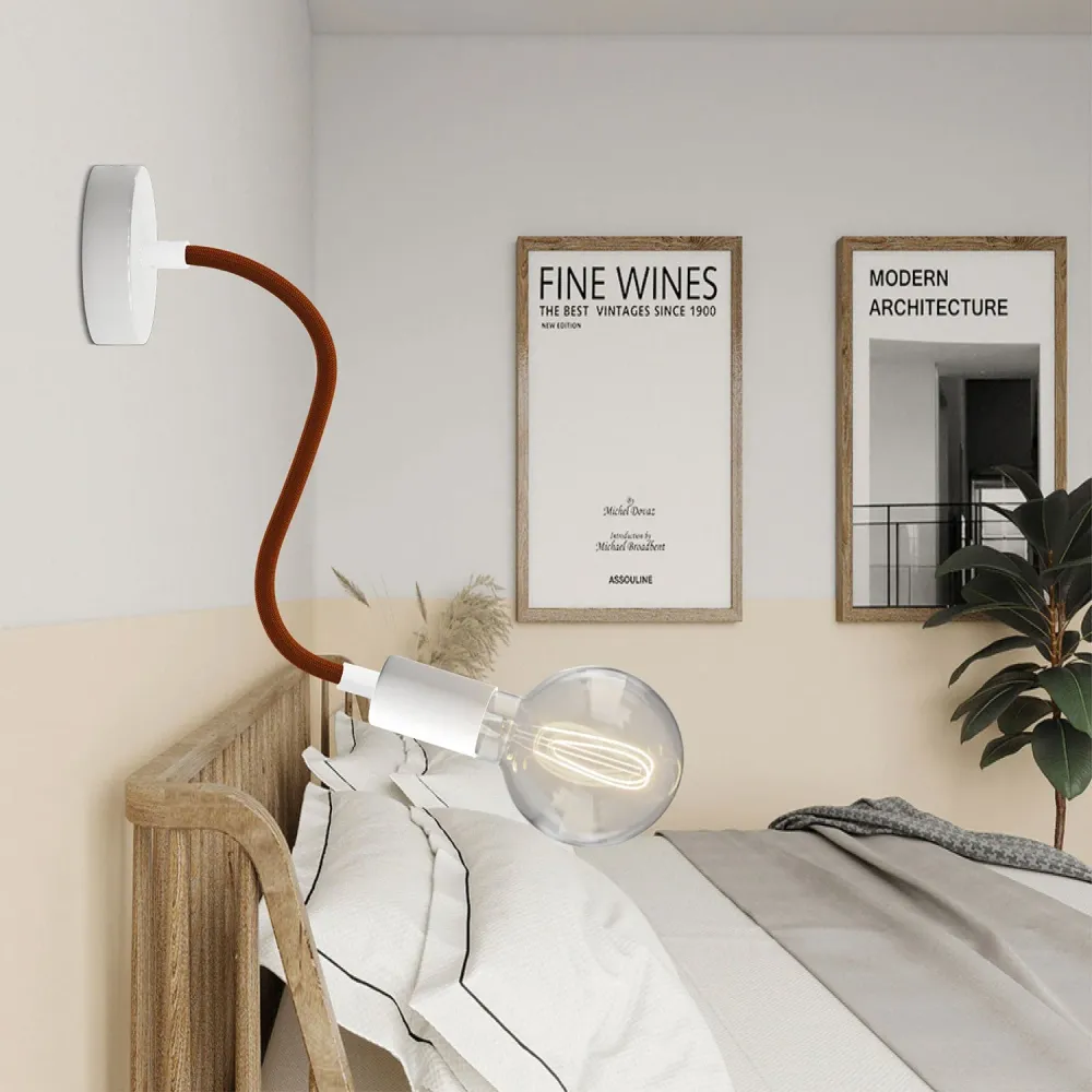 Flex 30 lamp met lichtbron Globe - Mat wit