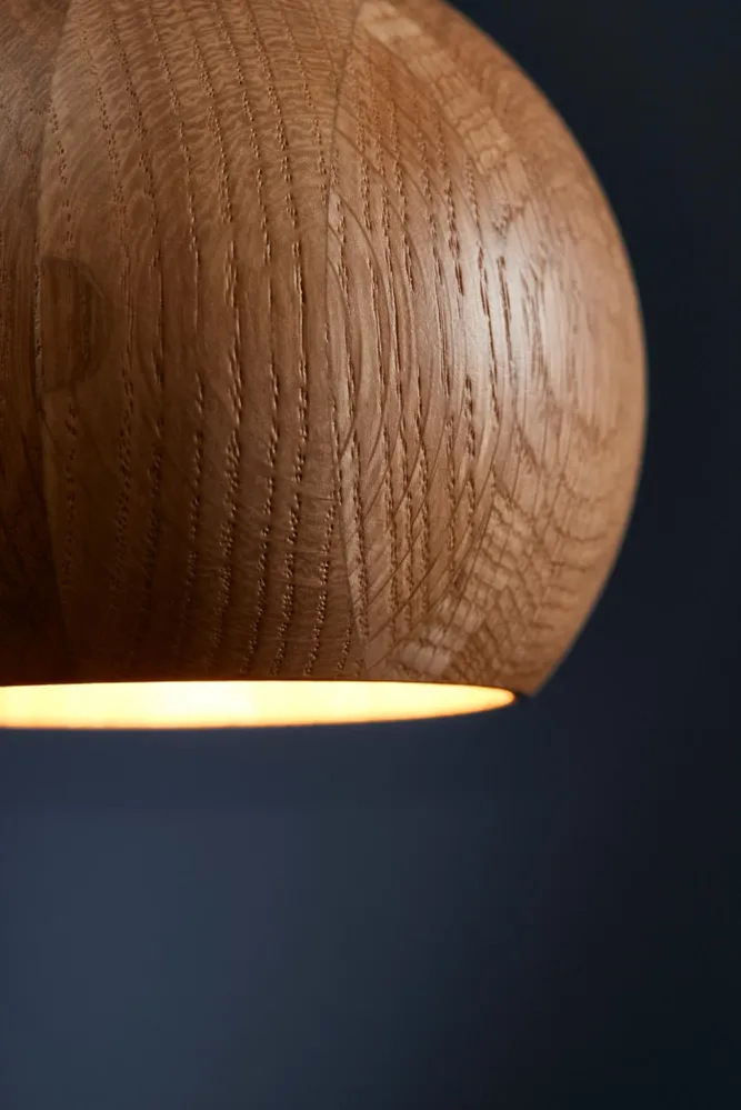 Frandsen hanglamp Ball - bruin - 12x12x10cm