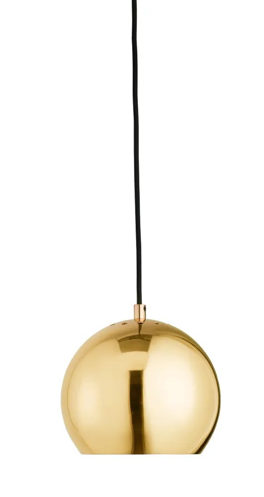 Frandsen hanglamp Ball - goud - 18x18x15cm