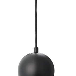Frandsen hanglamp Ball - zwart - 12x12x10cm