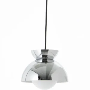 Frandsen hanglamp Butterfly - zilver - 21x21x17cm