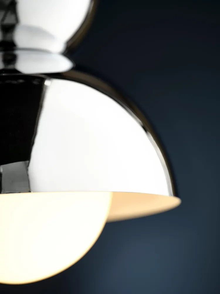 Frandsen hanglamp Butterfly - zilver - 21x21x17cm