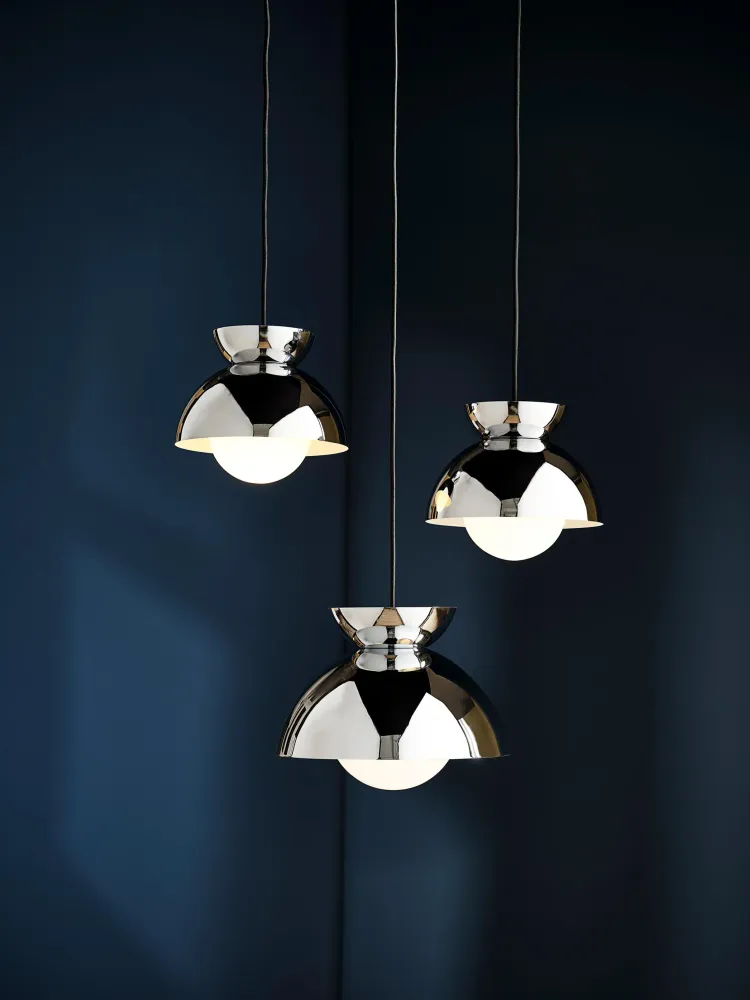 Frandsen hanglamp Butterfly - zilver - 21x21x17cm