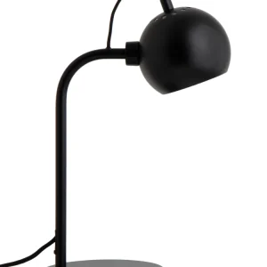 Frandsen tafellamp Ball - zwart - 24x16x34cm