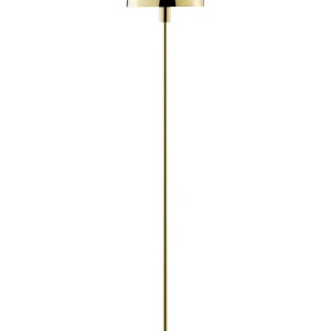 Frandsen vloerlamp Butterfly - goud - 25x25x135cm