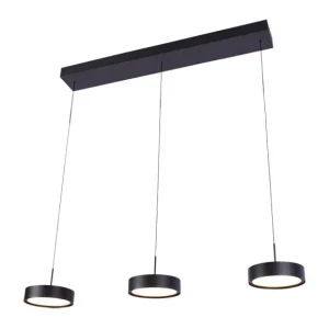 Freelight hanglamp Alieno - 3 lichts - 90 x 150 cm - zwart