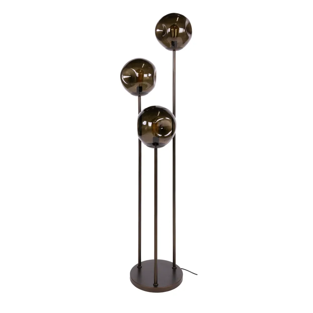 Giga Living Vloerlamp Stellar - Bruin Metaal - Ø30x165cm Giga Meubel