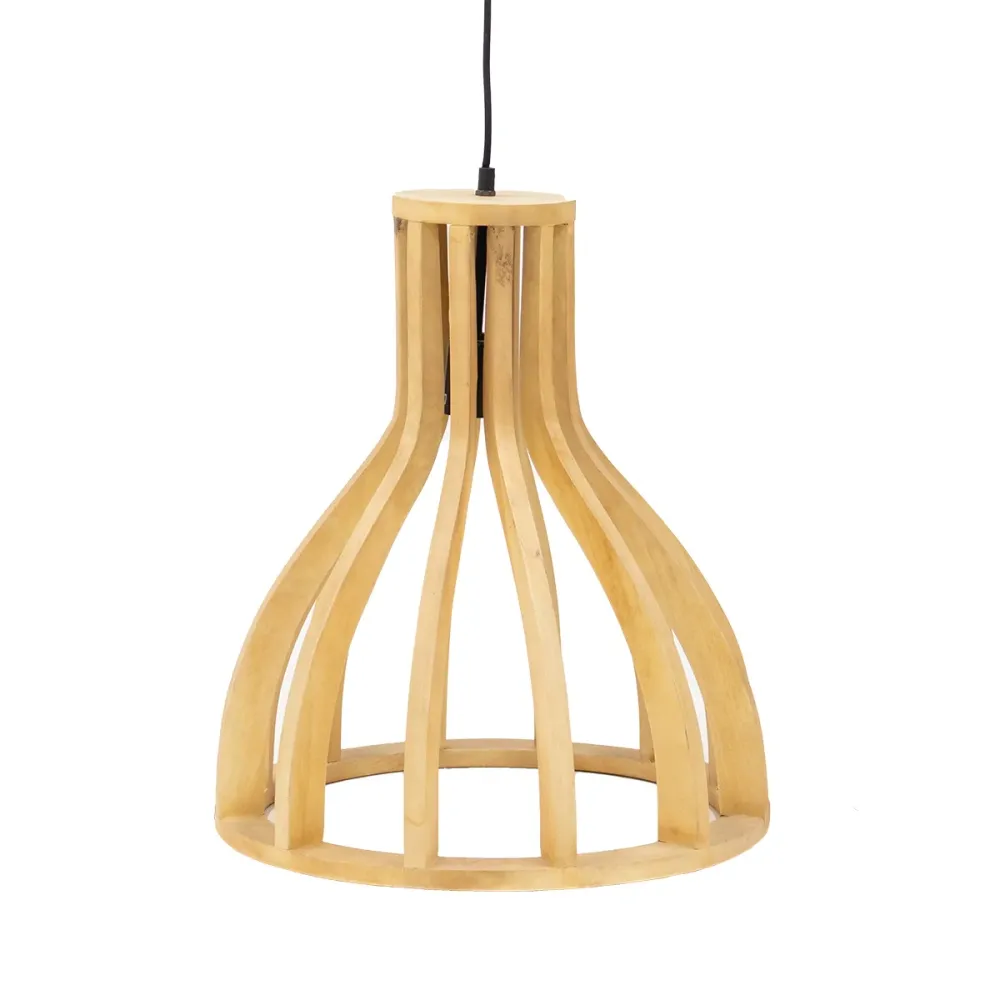 Giga Meubel Hanglamp Samé - Rond - Naturel - 45cm