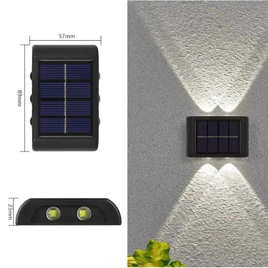 LED Solar Wandlampen - Stijlvolle & Efficiënte Buitenverlichting Glowblend