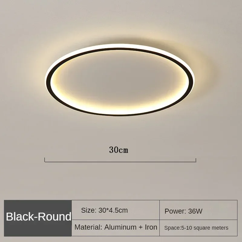 Moderne Ronde Scandinavische LED Plafondlamp Glowblend