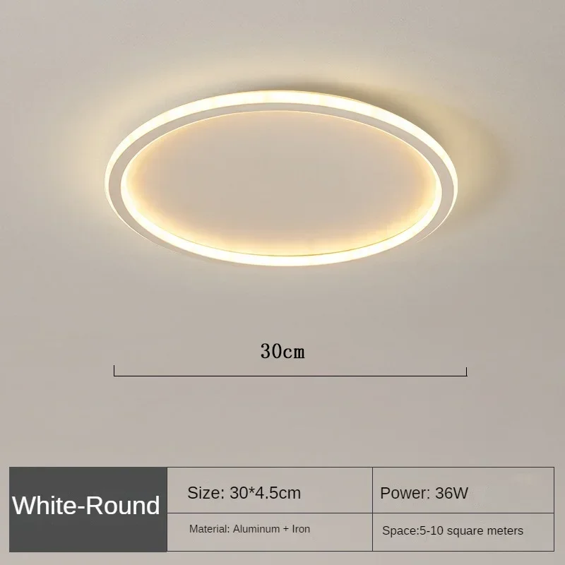 Moderne Ronde Scandinavische LED Plafondlamp Glowblend
