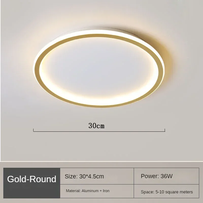 Moderne Ronde Scandinavische LED Plafondlamp Glowblend