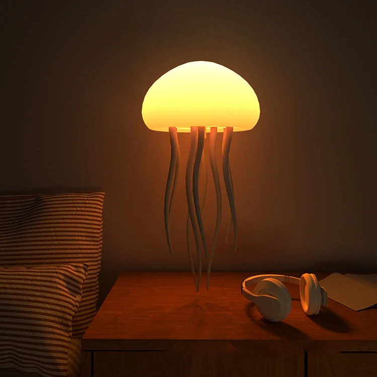 Realistische Kwal Nachtlamp - Sfeervolle Oceaanlamp Glowblend