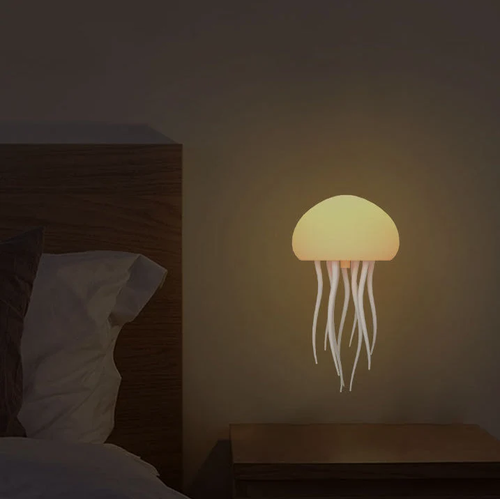 Realistische Kwal Nachtlamp - Sfeervolle Oceaanlamp Glowblend