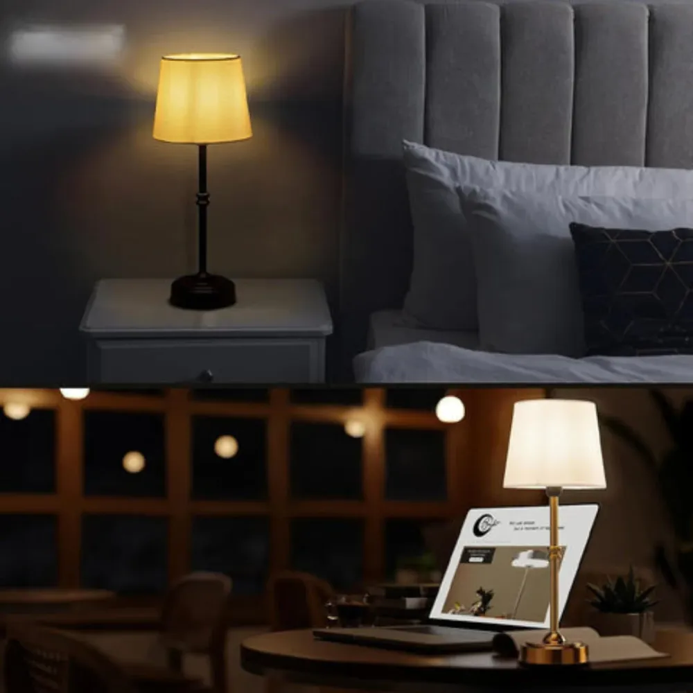 GlowLite - Vintage Tafellamp Met Retro Design