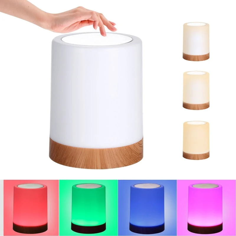 GlowLyte - Draagbare Touch Lamp met Instelbare Sfeerverlichting