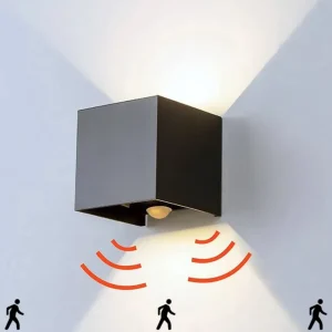 Goliving buitenlamp met bewegingssensor – Zwart