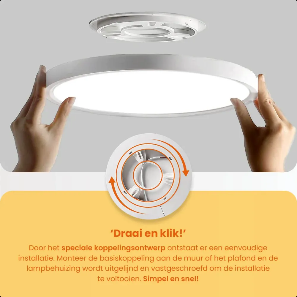 Goliving Plafondlamp 30cm - Wit