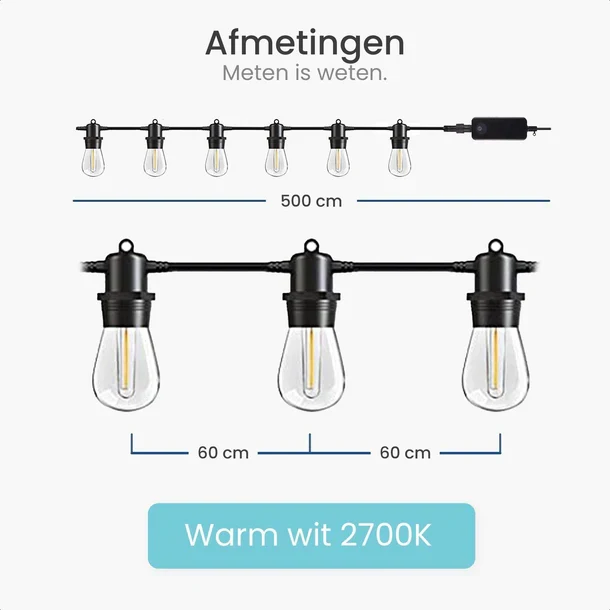 Gologi lichtnsoer 5 meter extensie