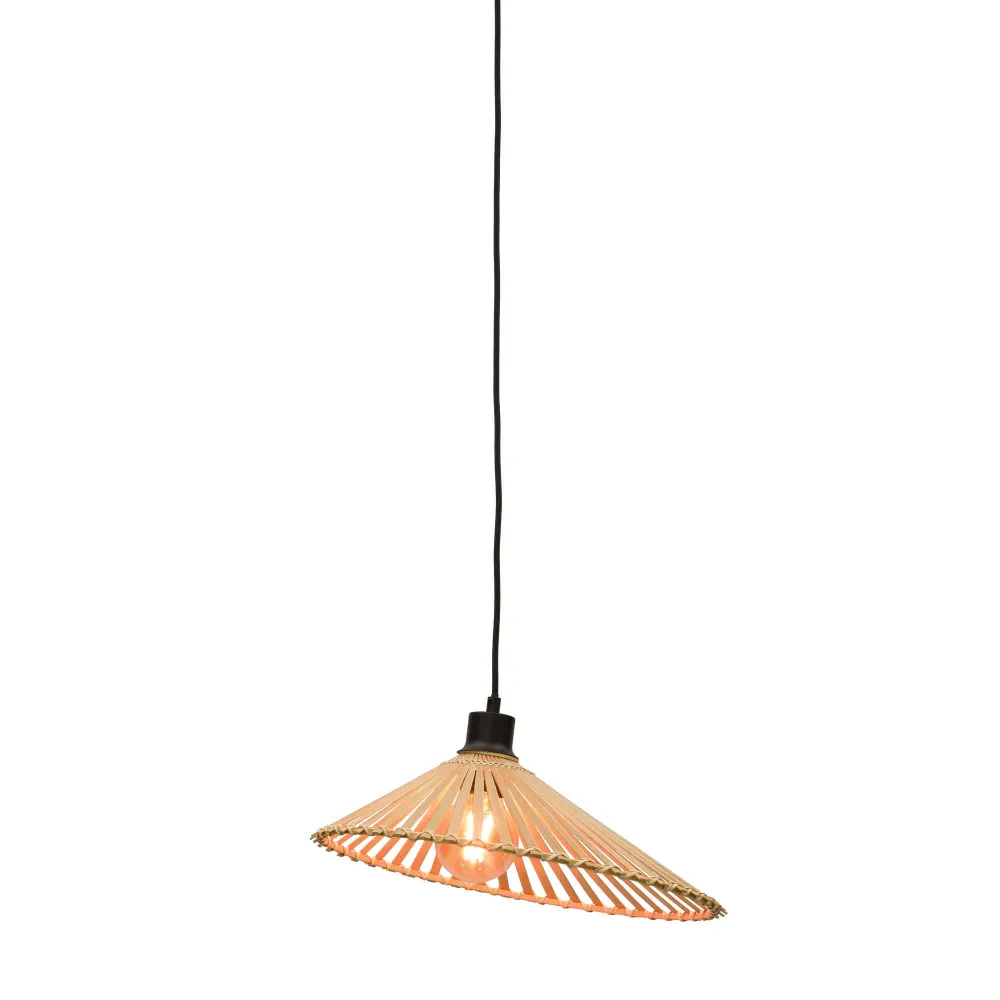 GOOD&MOJO hanglamp Bromo - bruin - Ø40cm GOOD & MOJO