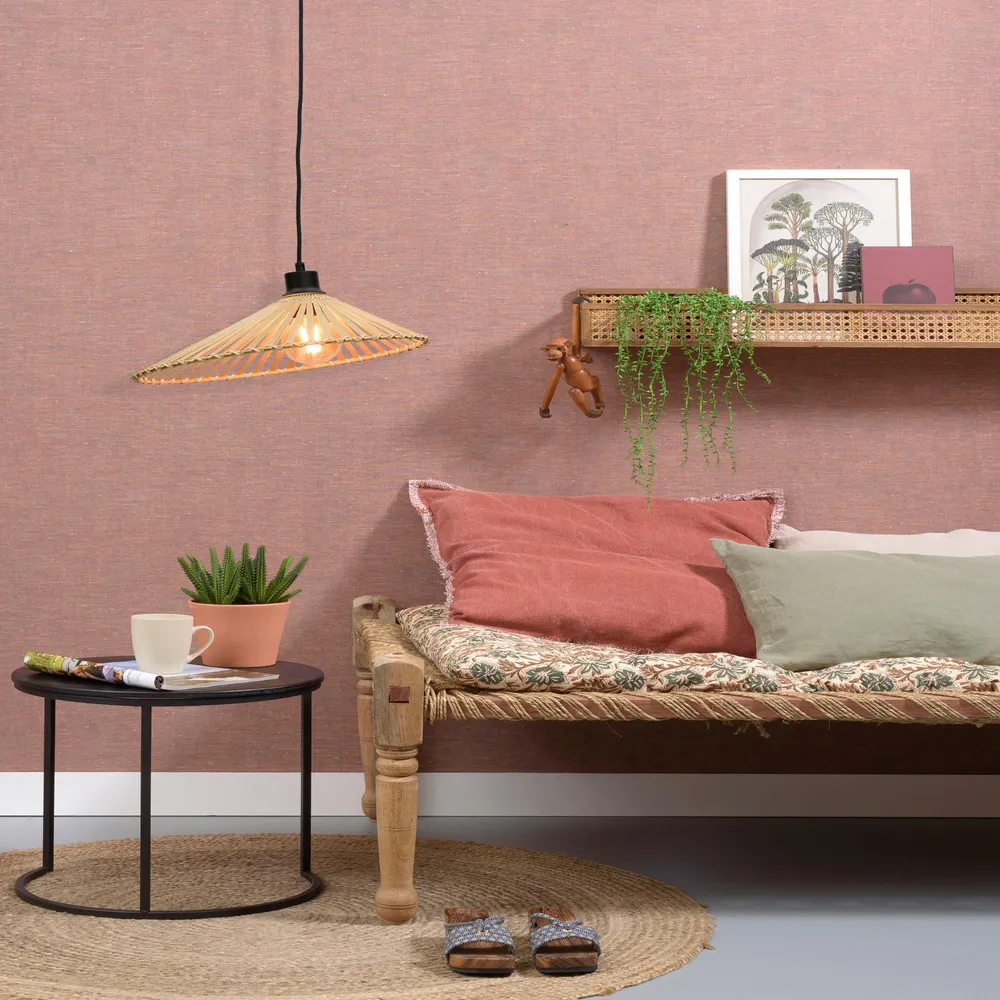 GOOD&MOJO hanglamp Bromo - bruin - Ø40cm GOOD & MOJO