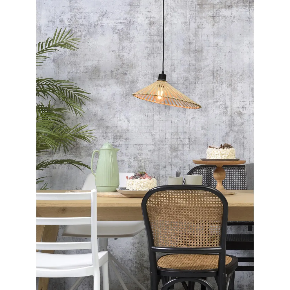 GOOD&MOJO hanglamp Bromo - bruin - Ø40cm GOOD & MOJO