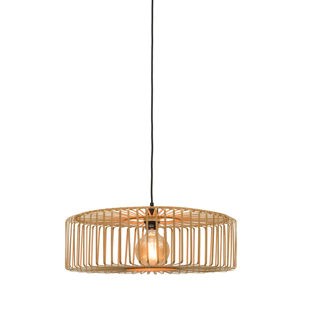 GOOD&MOJO hanglamp Bromo - bruin - Ø60cm GOOD & MOJO