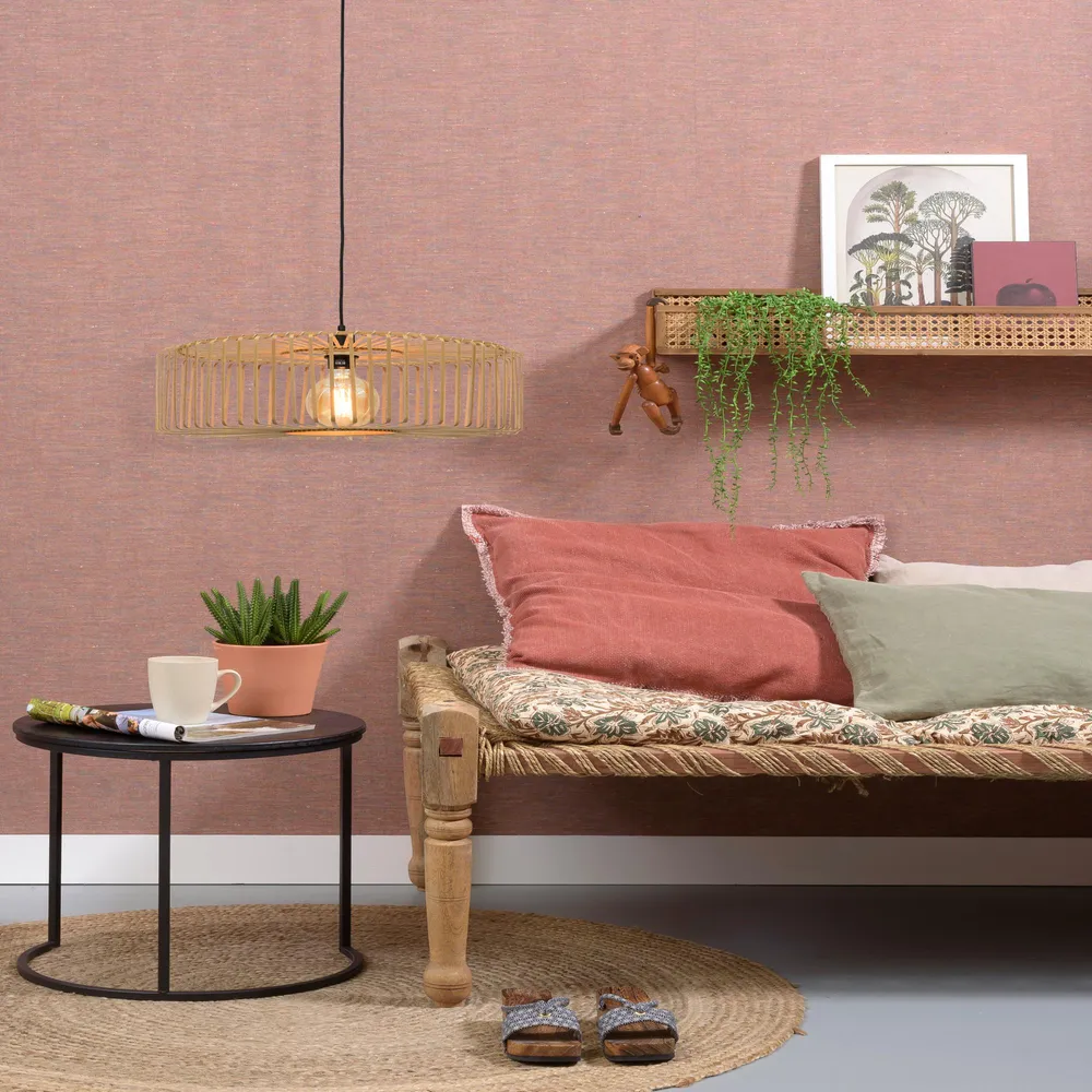 GOOD&MOJO hanglamp Bromo - bruin - Ø60cm GOOD & MOJO