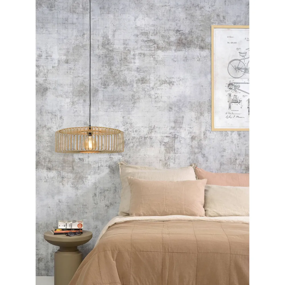 GOOD&MOJO hanglamp Bromo - bruin - Ø60cm GOOD & MOJO