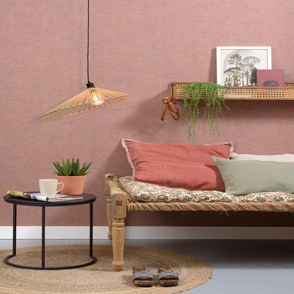 GOOD&MOJO hanglamp Bromo - bruin - Ø60cm GOOD & MOJO