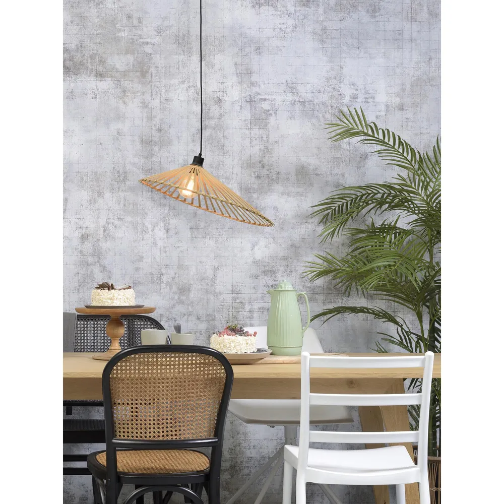 GOOD&MOJO hanglamp Bromo - bruin - Ø60cm GOOD & MOJO