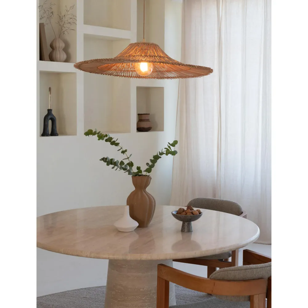 GOOD&MOJO hanglamp CANCUN - bruin - Ø53cm GOOD & MOJO
